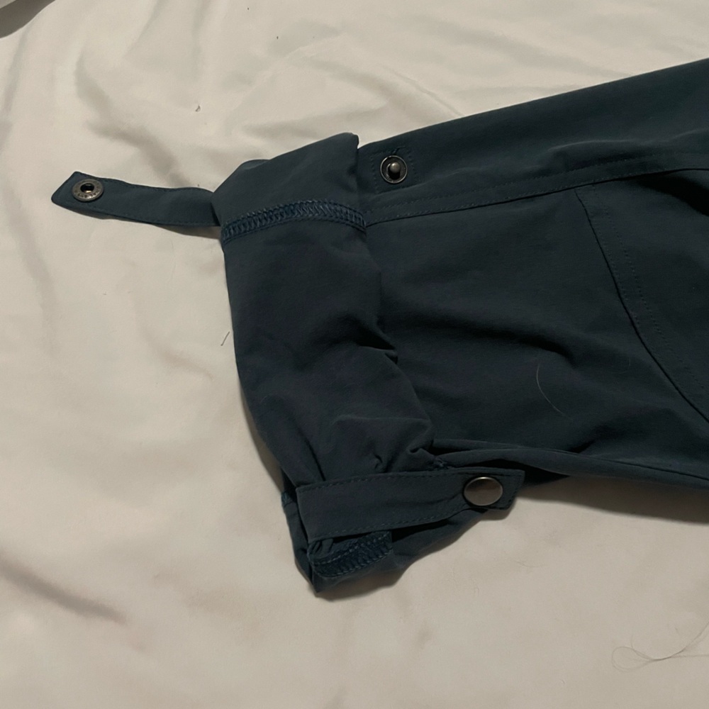 Kuhl Pants Womens Size 8 Reg Blue Freeflex Roll Up Cargo Outdoor Hiking - Picture 9 of 11
